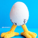 Amigurumi easter egg Crochet pattern