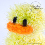 amigurumi little fluffy duck crochet pattern
