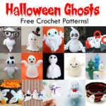 amigurumi Halloween Ghosts Free Crochet Patterns