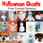 amigurumi Halloween Ghosts Free Crochet Patterns