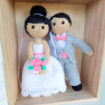Crochet Wedding Couple