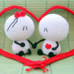 amigurumi bigli migli valentine's day crochet pattern